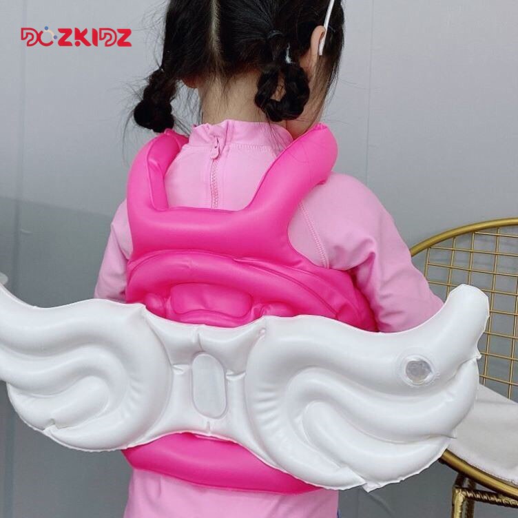 Phao bơi trẻ em hình đôi cánh thiên nga cho bé size từ 2 đến 8 tuổi - DOZKIDZ