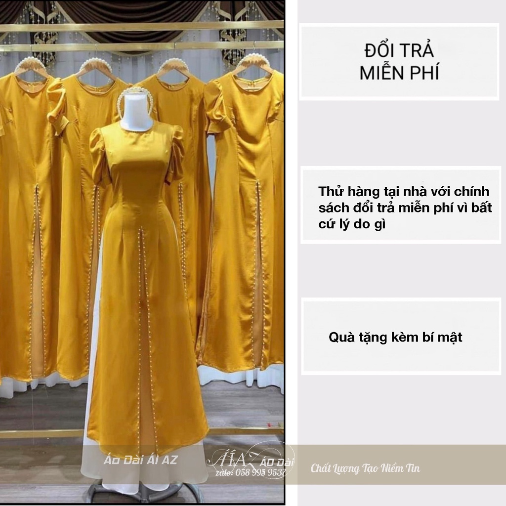 Áo Dài Bê Tráp Nữ Cưới Hỏi Cách Tân BC08