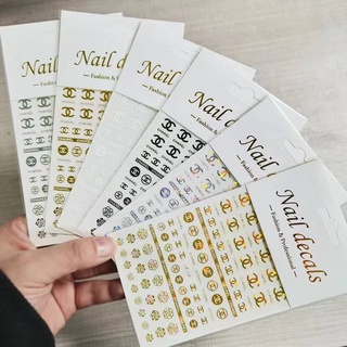 Sticker thương hiệu nail CB114