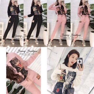 Bộ cotton da cá đủ sz sml