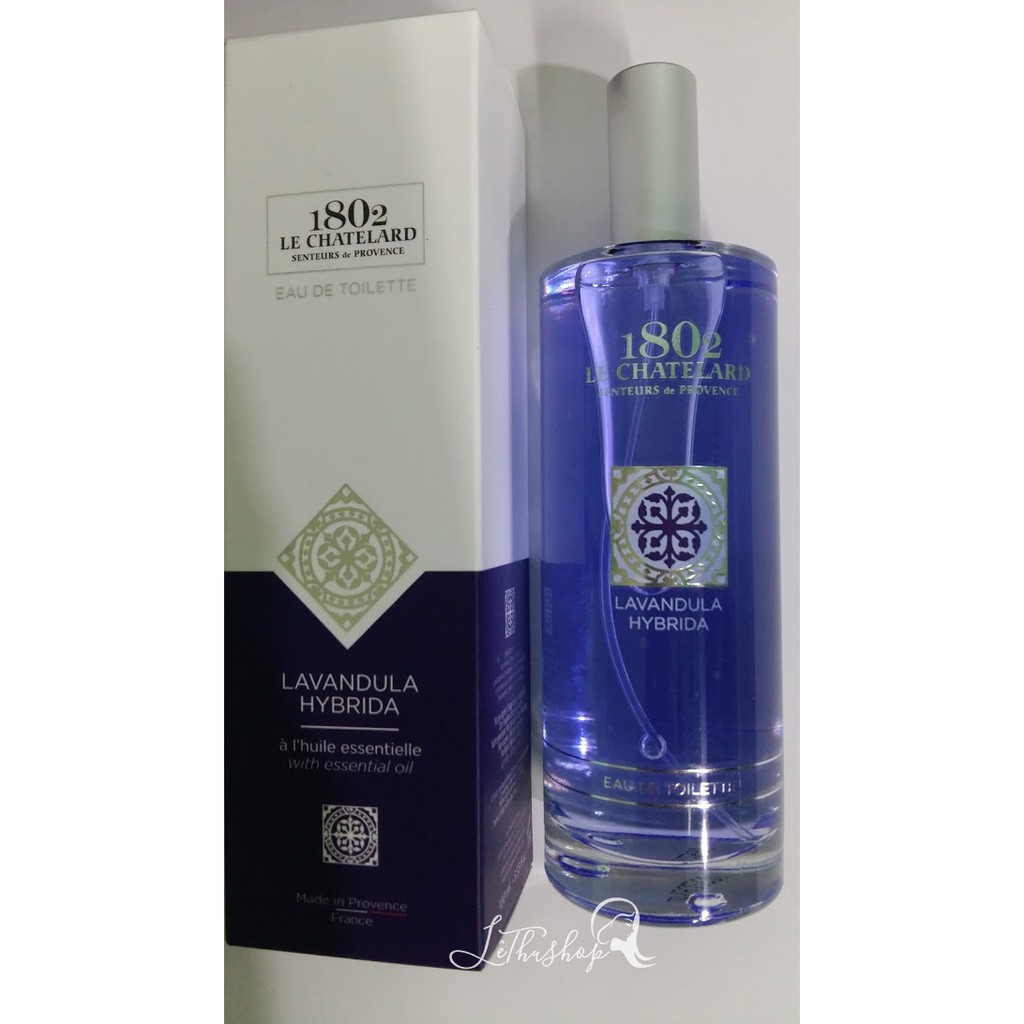 Nước Hoa Lavender của Le Chatelard 1802(Pháp)_mẫu mới lọ 100 ml.