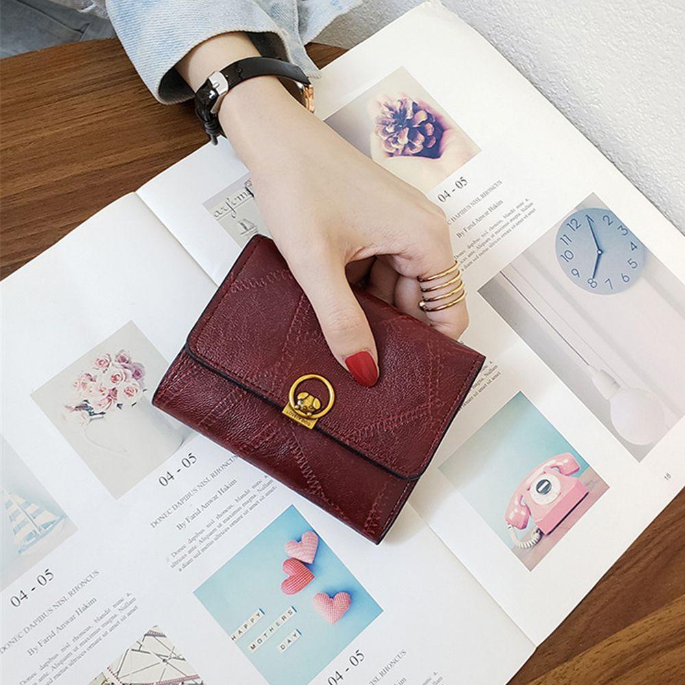 Ví Nữ Ngắn Da PU MIHAN1