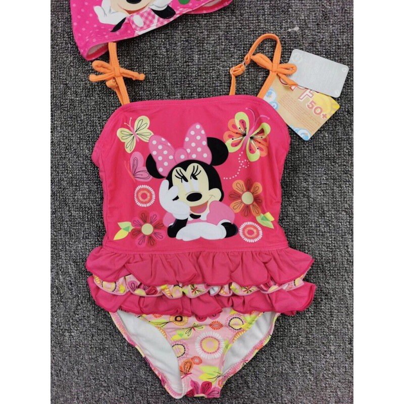 set bơi Micky cho bé gái SBBG72 sz 12-25kg hàng hãng xuất dư Bộ bơi trẻ em hàng có sẵn SUBIN KIDS