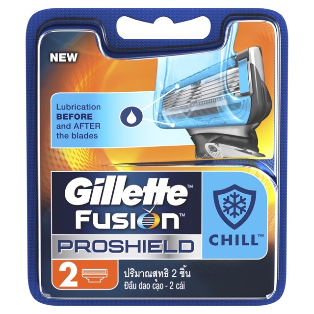 Hộp lưỡi dao cạo cao cấp Gillette 5 lưỡi ( 2 dao)