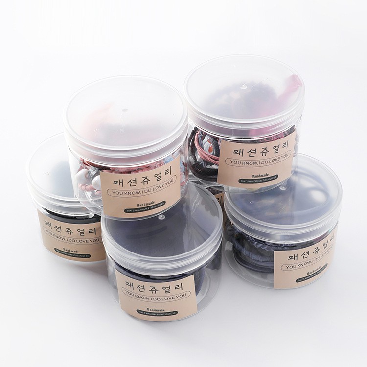 Set hũ 12 kiểu cột tóc sịn sò phong cách Hàn 12 cực cute giá rẻ