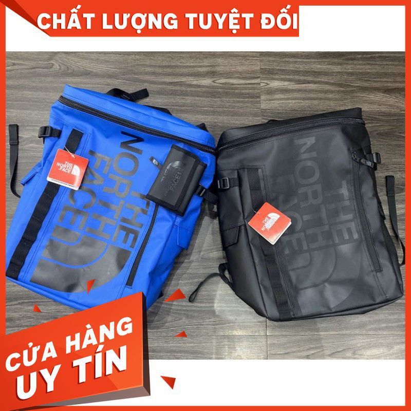 [ Tặng Trùm Mưa Balo ] Balo Thời Trang Cao Cấp The North Face Fuse Box II 2 Màu Đen - Xanh