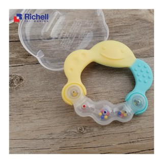 Xúc xắc gặm nướu tròn Richell - Đồ chơi ngậm nướu cho bé Richell
