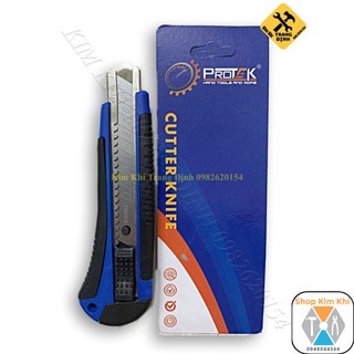Dao Dọc Giấy - Dao Trổ Protek Bản To vỏ xanh