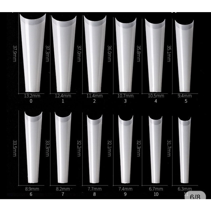 Móng nối fom thang dài