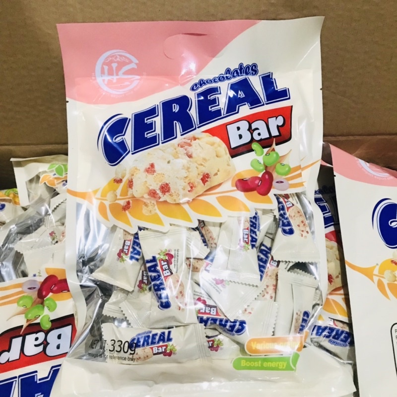 Bánh Thanh Hạt Ngũ Cốc HS Chocolate Cereal Bar 330G