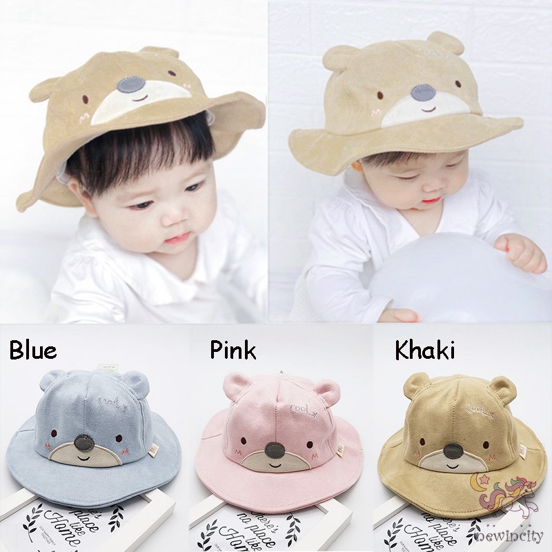 Nón Tai Bèo Hình Tai Gấu Xinh Xắn Dành Cho Bé