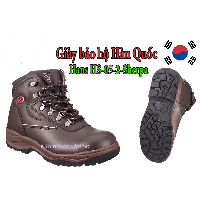 GIÀY BẢO HỘ HANS HS05 SHERPA HÀN QUỐC