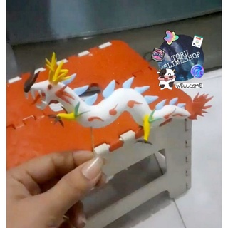 Đất sét trắng 100g làm slime, tạo hình toru_slime
