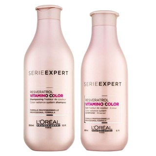 CẶP GỘI XẢ DƯỠNG TÓC NHUỘM LOREAL VITAMINO COLOR 300ML