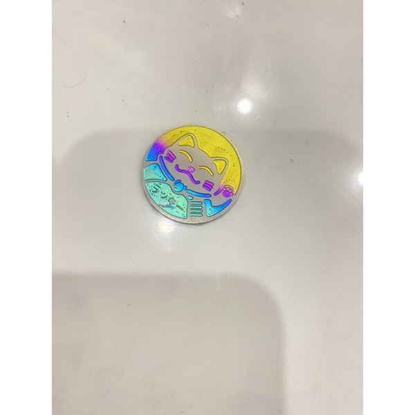 Logo Titan Mèo Thần Tài Sẵn Keo Dán 3M gắn xe máy nhiều vị trí