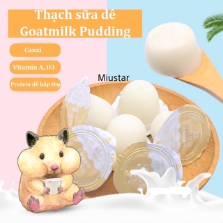 Thạch sữa dê pudding dành cho chó mèo - treat thưởng 15g