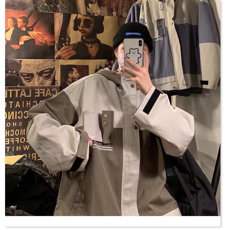 ÁO KHOÁC KAKI NAM PHỐI NÚT ĐẲNG CẤP SOÁI CA