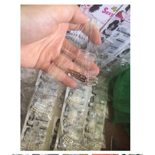 SET 3 ĐÔI DÂY ÁO TRONG SUỐT SỢI DẸT -HÀN QUỐC