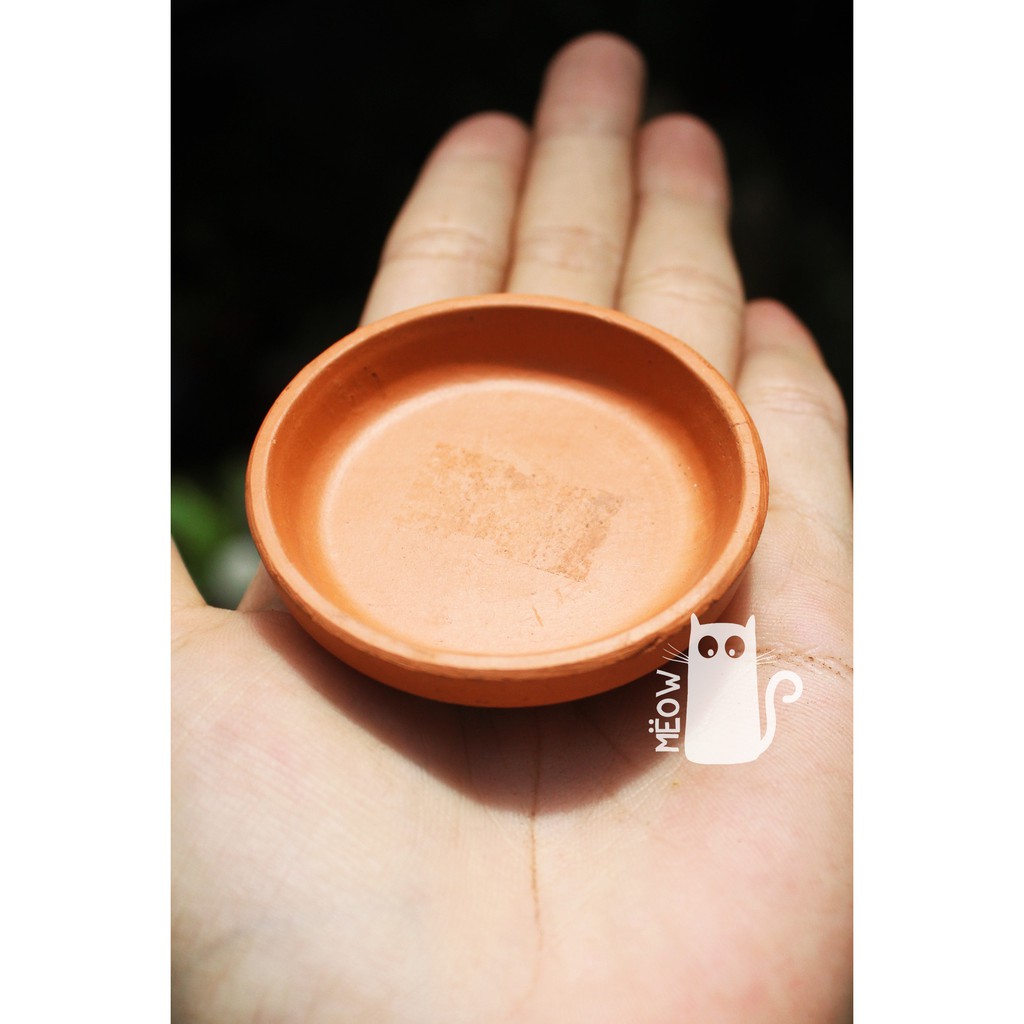 Dĩa lót chậu đất nung nhiều size