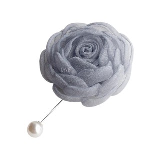Hoa cài áo vải voan, kim dài RYA 742822