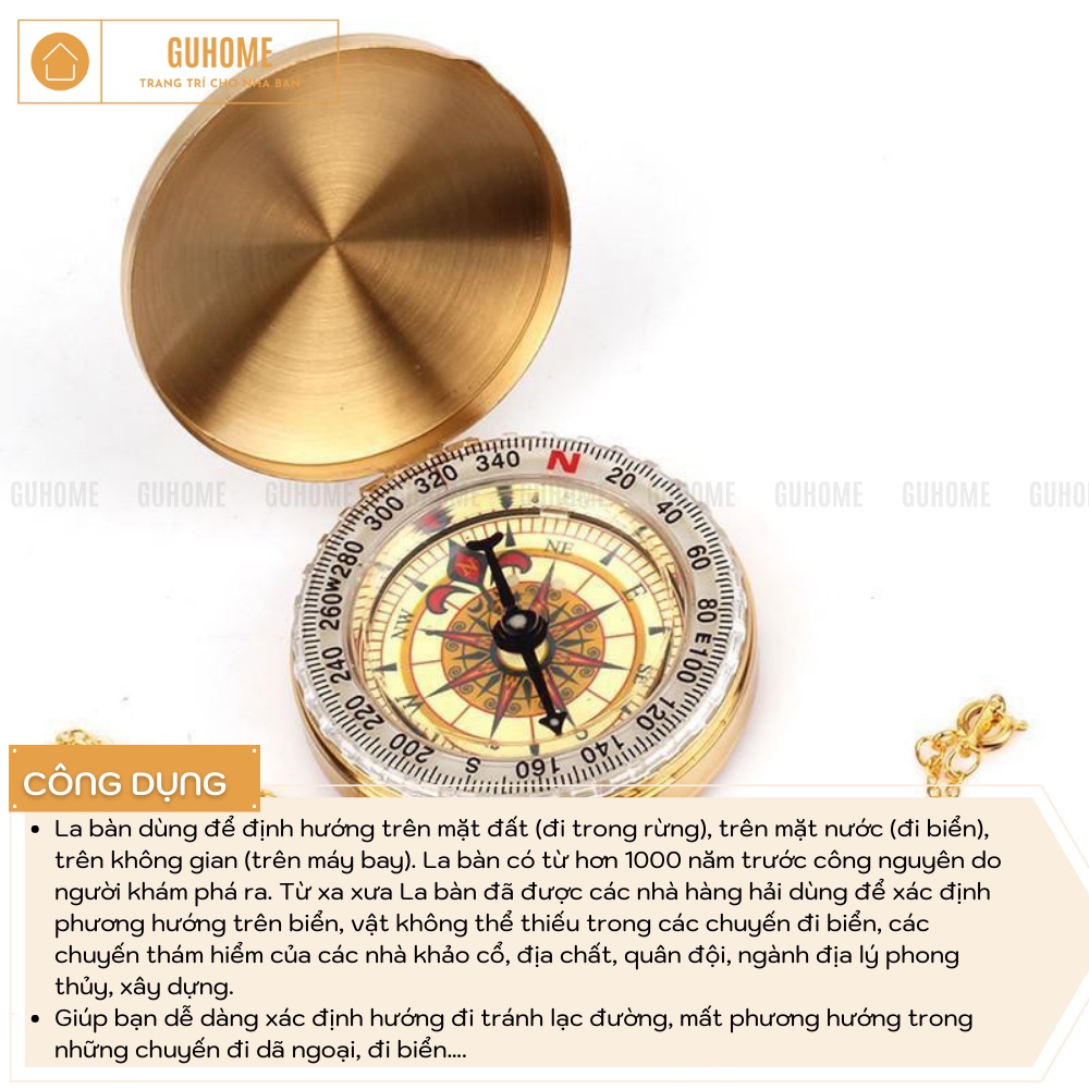 La Bàn Vàng Kim Phong Thủy