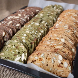 [FREESHIP HCM] 300G Bánh Biscotti nguyên cám 100%