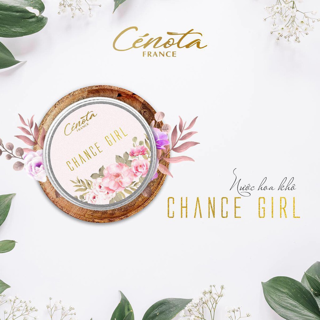 Nước hoa khô Cenota Chance Girl 15g | Thế Giới Skin Care