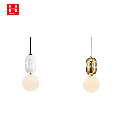 Đèn thả trang trí bàn ăn nghệ thuật hình củ sen THCN206