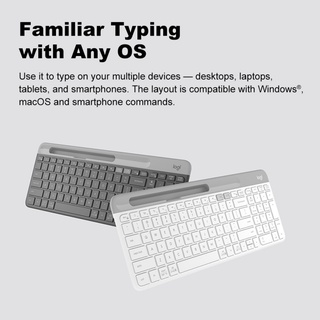 Bàn phím Bluetooth không dây Logitech K580