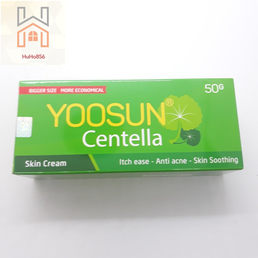 Kem Ngừa Mụn, Ngừa Thâm, Mát Da Yoosun Nghệ 25g , Rau Má 25g &amp; 50g