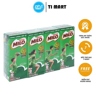 [TI MART] Thùng 48 hộp thức uống lúa mạch Milo Active Go 180ml