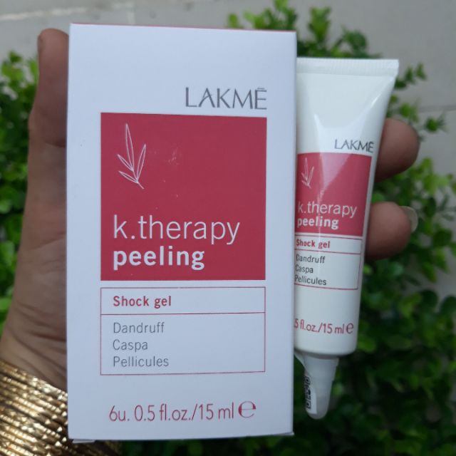 TINH CHẤT K.THERAPY TRỊ GÀU CỨNG ĐẦU VÀ NGĂN GÀU QUAY TRỞ LẠI LAKME 15ML X 6