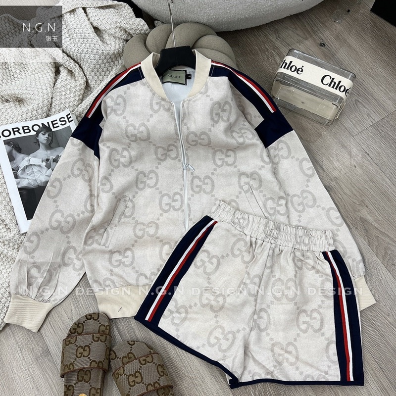 Sét áo khoác + quần sooc GC