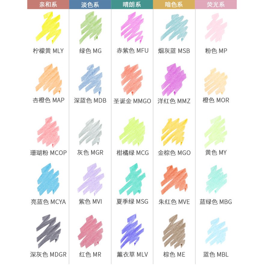 Bút Highlight ZEBRA MILDLINER (25 màu)