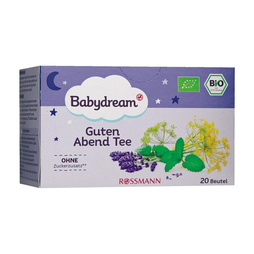Trà thảo mộc giúp bé ngủ ngon Bio Babydream Đức