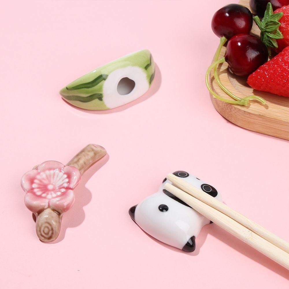 Giá Đỡ Đũa Hình Hoa Anh Đào / Dưa Hấu Dễ Thương Tiện Dụng