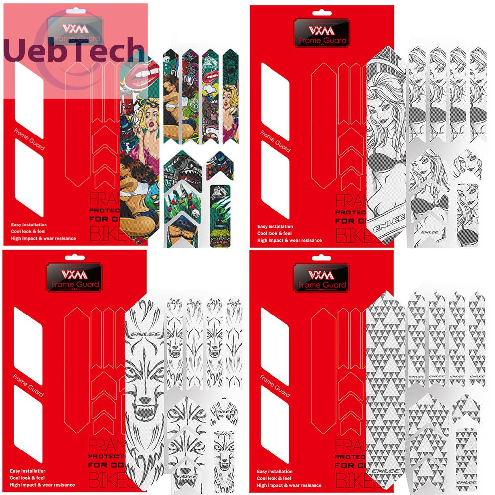 Đề can dán bảo vệ khung xe đạp leo núi MTB 3D