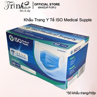 Khẩu trang Y Tế Hộp 50 cái Tiêu Chuẩn ISO MEDICAL SUPPLY