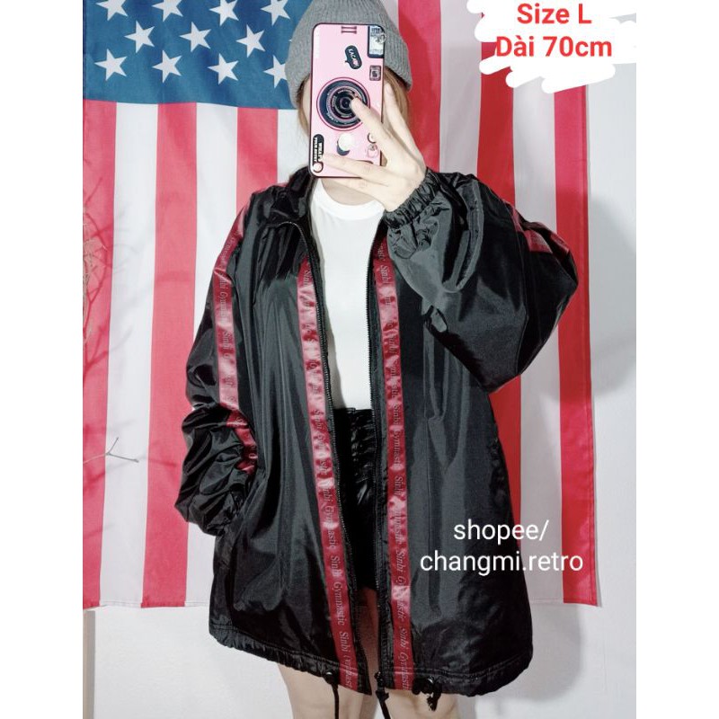 (2HAND) Áo khoác Bomber Jacket 2hand