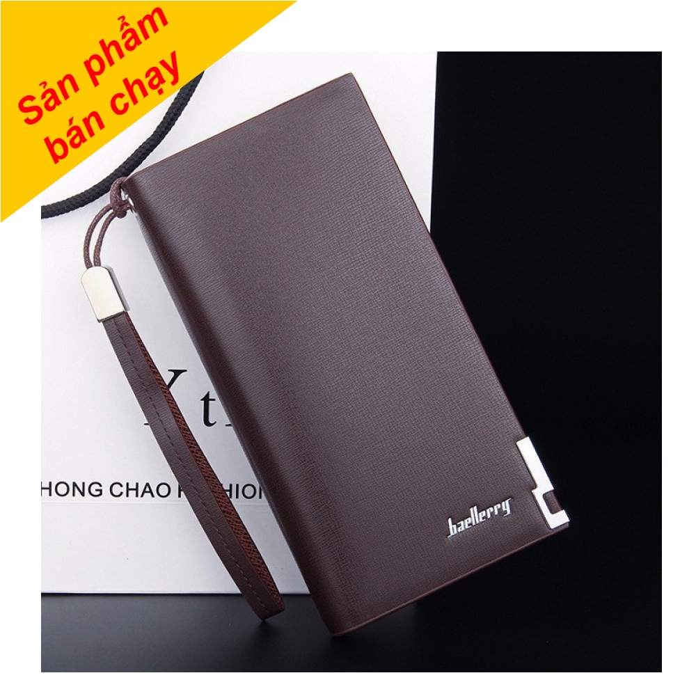 [Mã FASHIONG10 giảm 10k đơn từ 50k] VÍ NGANG CẦM TAY NAM NỮ, PHONG CÁCH HÀN QUỐC, VÍ DA 1 NGĂN