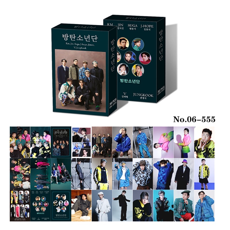 Hộp 30 Thẻ Ảnh LOMO Card Nhóm Nhạc BTS 7 FATES CHAKHO GQ