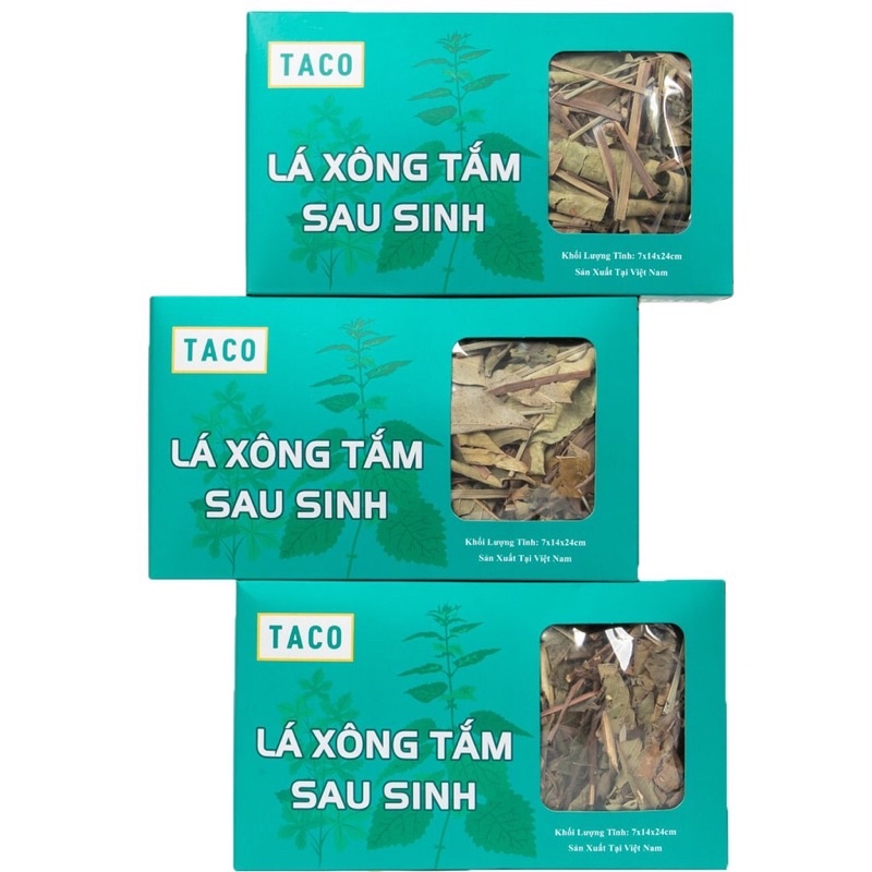 Lá xông tắm sau sinh TACO