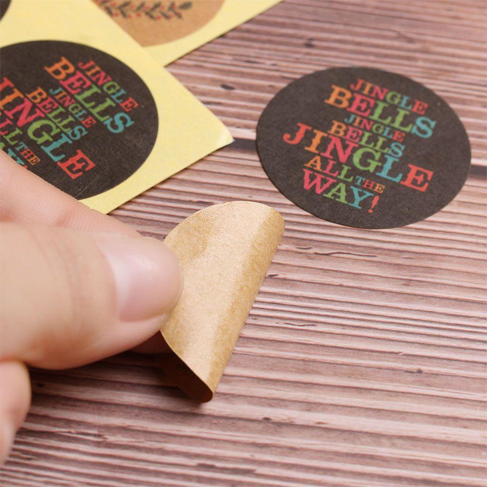 Set 120 Sticker Giấy Dán Trang Trí Quà Giáng Sinh