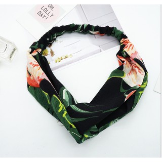 Băng đô Turban Tiểu thư vải voan cực xịn