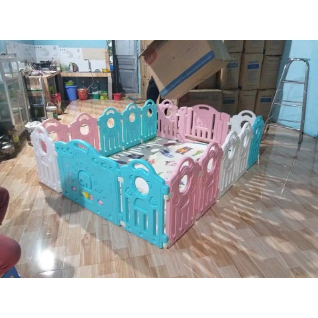 QUÂY BÓNG CHO BÉ - QUÂY CŨI CHO BÉ - TẶNG KÈM 100 QUẢ BÓNG VÀ THẢM