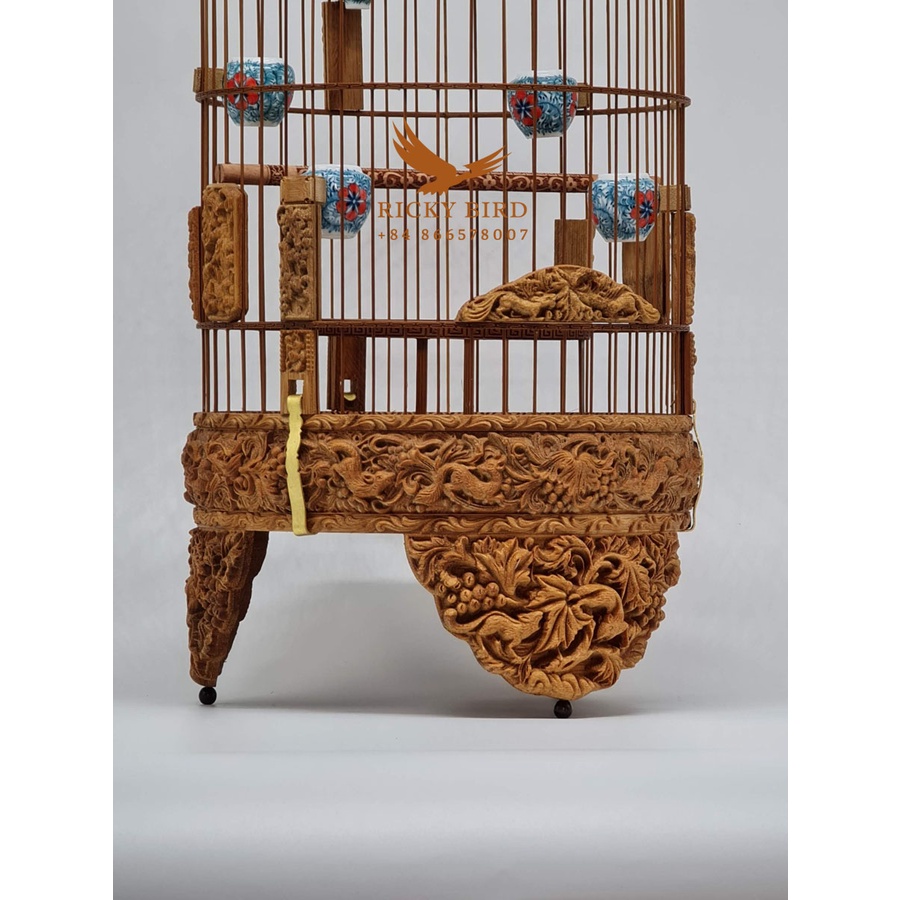Lồng chim Mata Puteh - Thiết kế 3D Con sóc