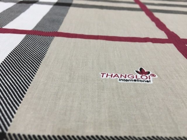 Trọn bộ 4 món ga + vỏ gối cotton Thắng lợi (chuẩn logo)