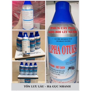 Thuốc muỗi chai nhôm chuyên trị ruồi vàng bọ trĩ…gấp đôi nồng độ
