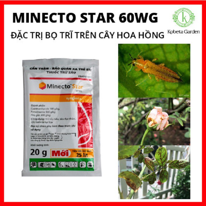 THUỐC TRỊ BỌ TRĨ MINECTO STAR 60 WG