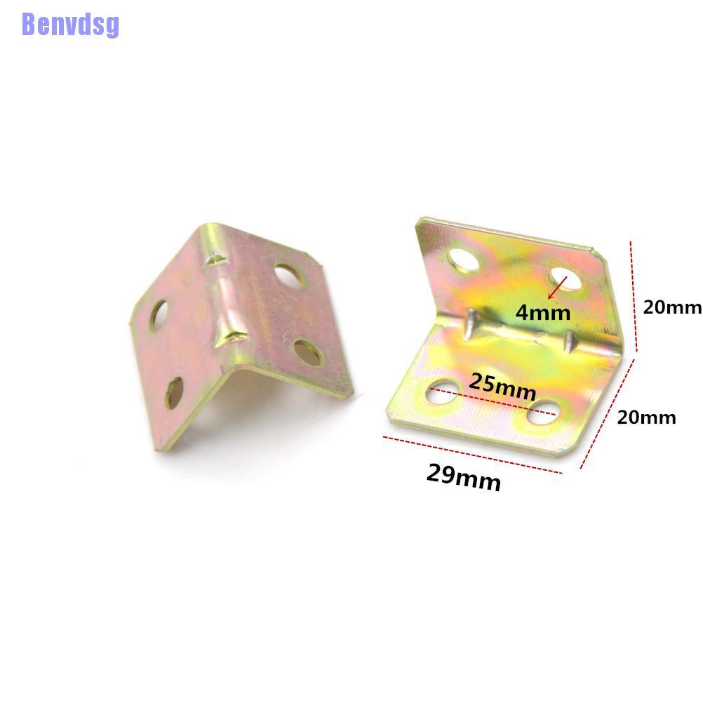 Bộ 10 Cái 90 Độ 25X25X16Mm Kim Loại
